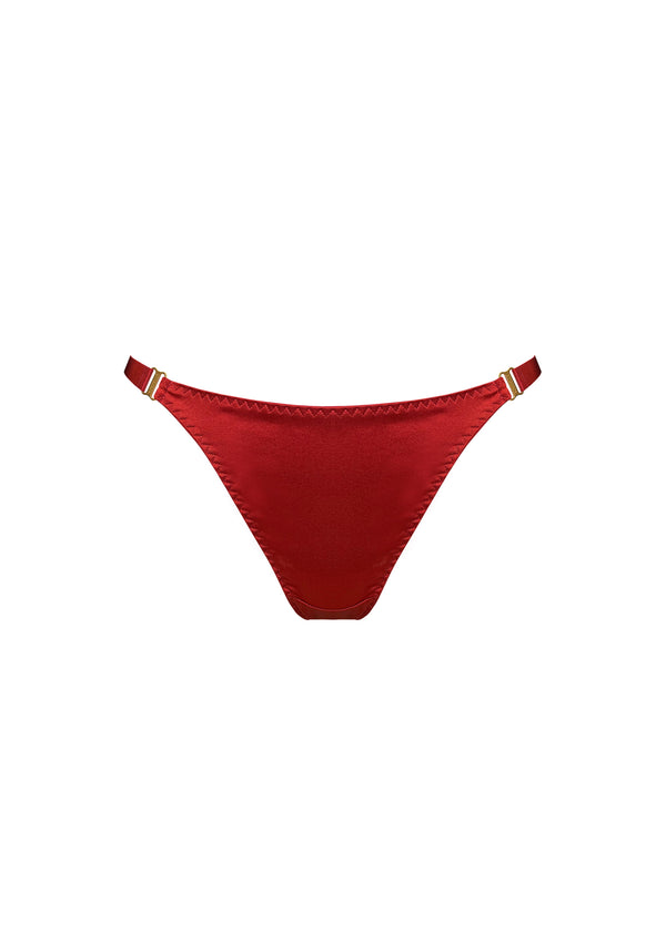 Signature Silk Thong